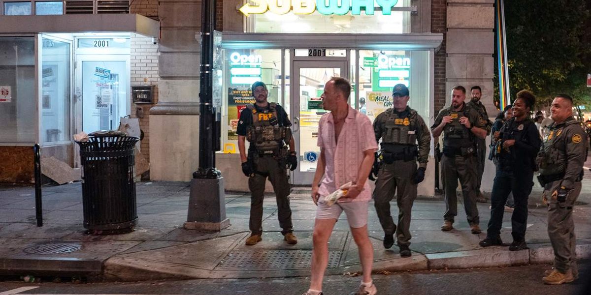 TheAdvocateMag's tweet card. Sean Dunn, who threw a Subway sandwich at a Border Patrol officer out of frustration in August, was acquitted of misdemeanor assault.