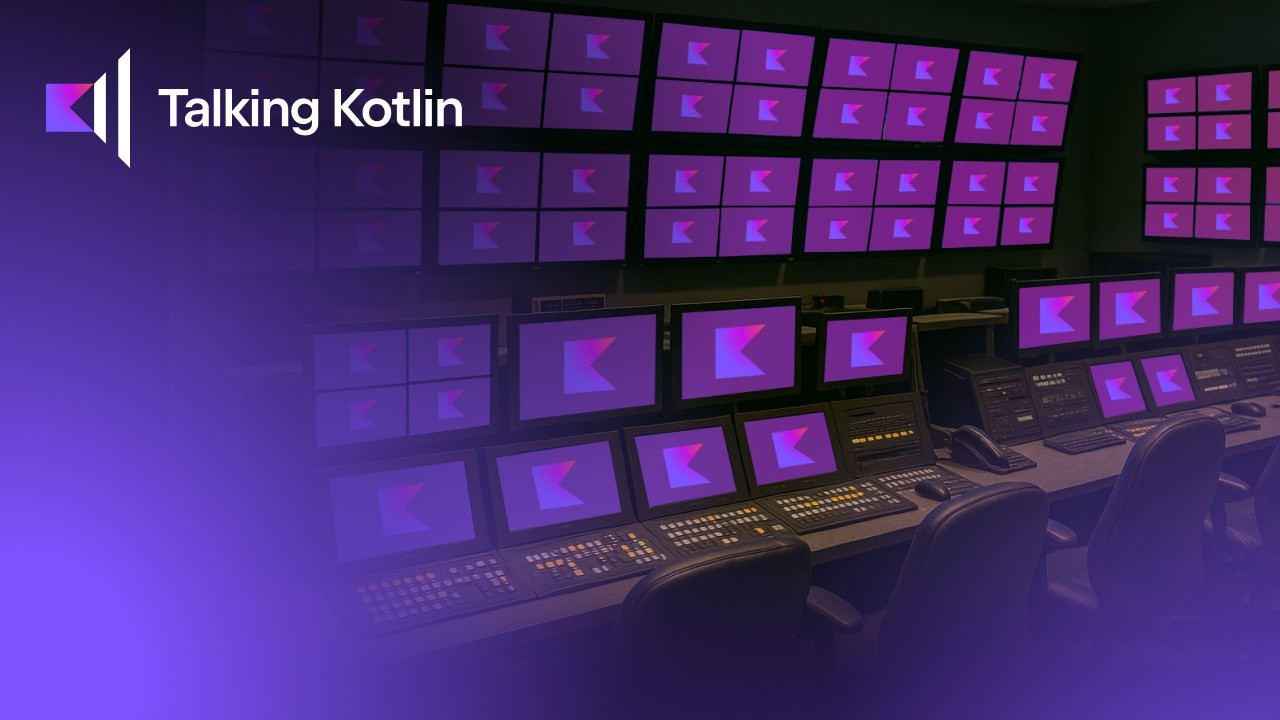 talkingkotlin's tweet card. How Kotlin is Powering TV Broadcasts Worldwide | Talking Kotlin #139