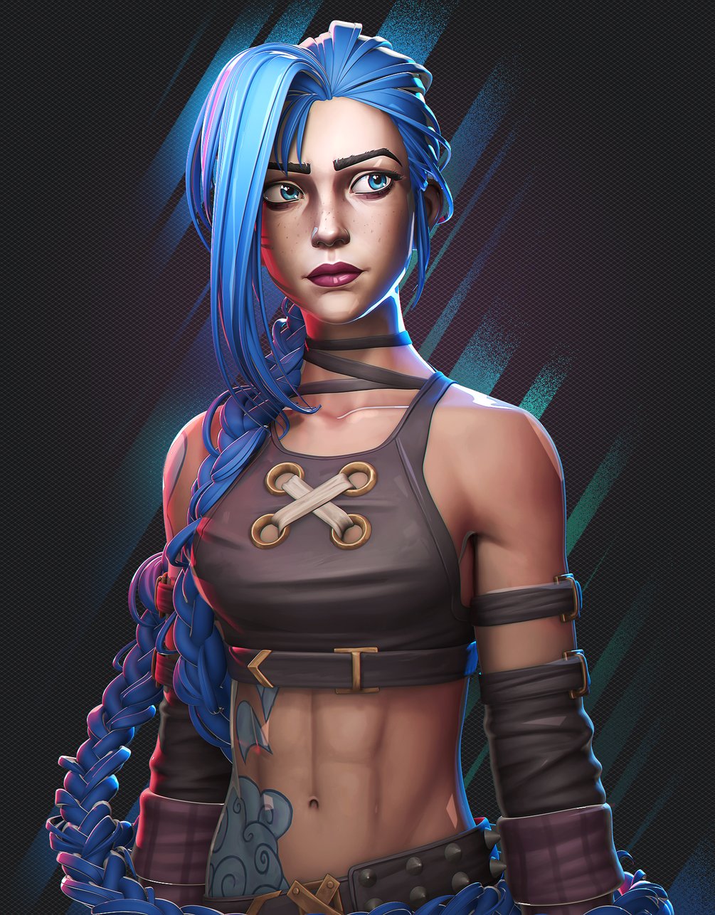 managementguru1's tweet card. FULL Character Creation Process - JinxThis is the Bonus Contents for "Jinx" that is on my YouTube channel:- YouTube Link: https://www.youtube.com/yansculptsThis Character Package Contains The Follo...