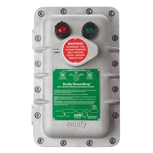 ScullySignal's tweet card. The Groundhog is a self-proving grounding system for maximum safety in loading operations. It can operate in conjunction with your existing Scully Over­fill Prevention System or as an independent...