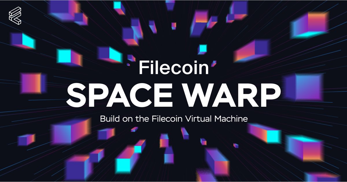 Filecoin's tweet card. Get ready to deploy on the Filecoin Virtual Machine