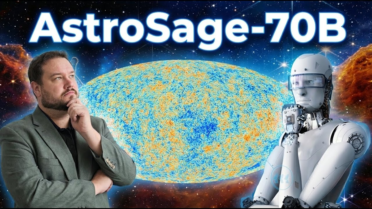 tijm6140's tweet card. Teaching Astronomy to an AI