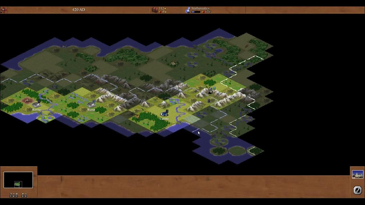 HRGL89's tweet card. C-evo mod: Xworlds (Spacers gameplay)