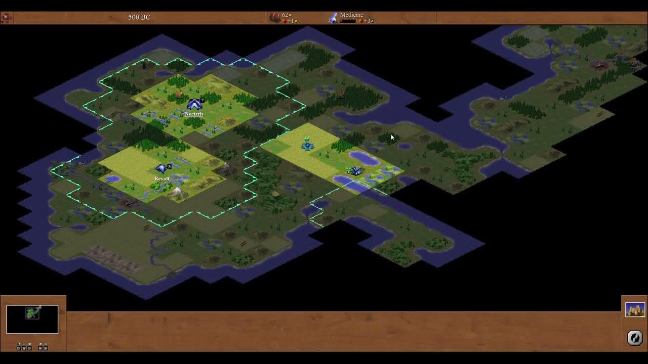 HRGL89's tweet card. C-evo mod: Xworlds (Union gameplay)