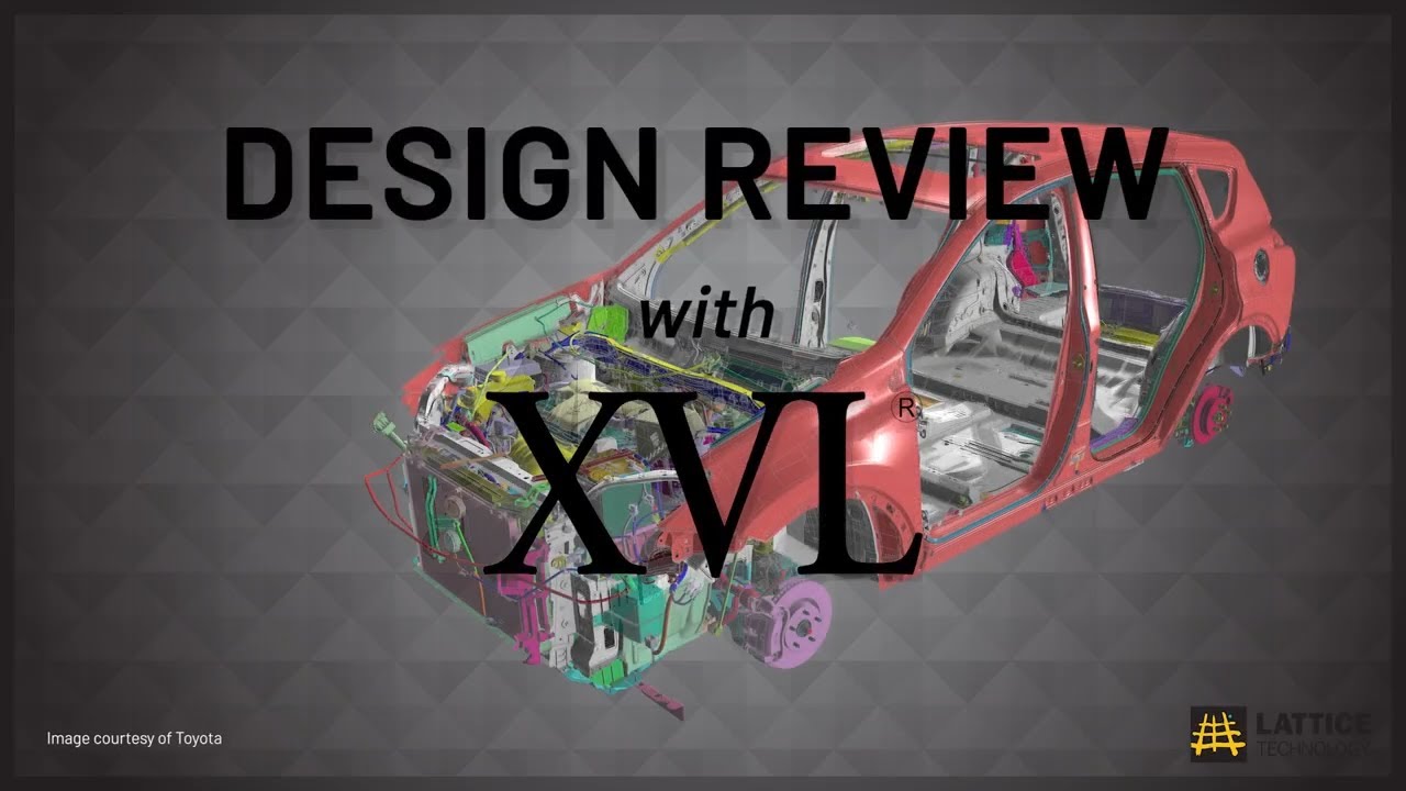 LatticeTech's tweet card. Transforming Design Reviews with XVL: Enhancing Efficiency and...