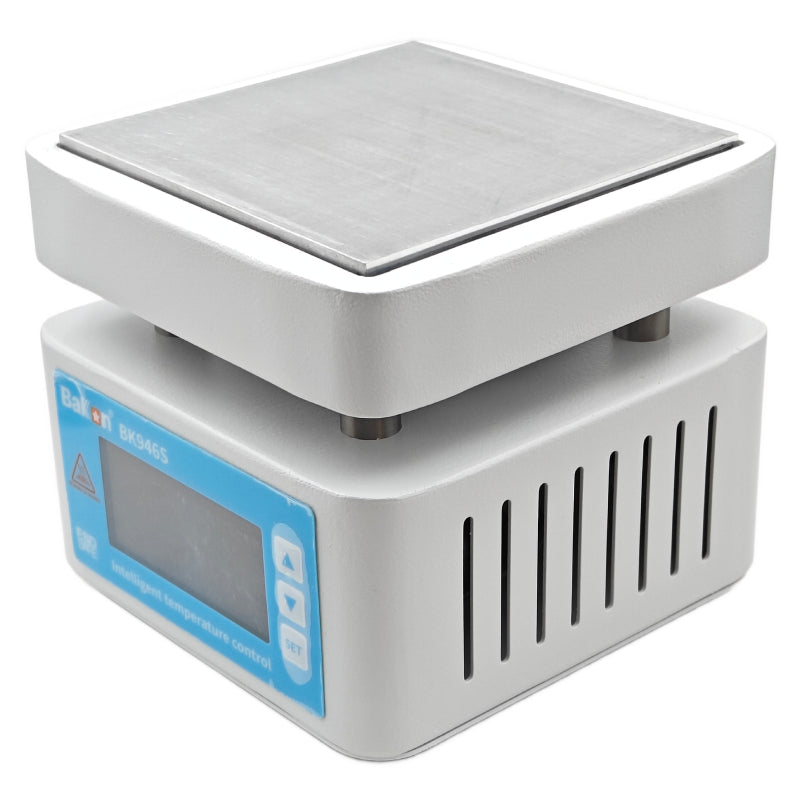 quartzcomponent's tweet card. The BAKON BK946S Desoldering Heating Plate is a professional infrared preheating station designed for PCB rework, desoldering, BGA repair, and component removal. Featuring a high-power 550W heating...