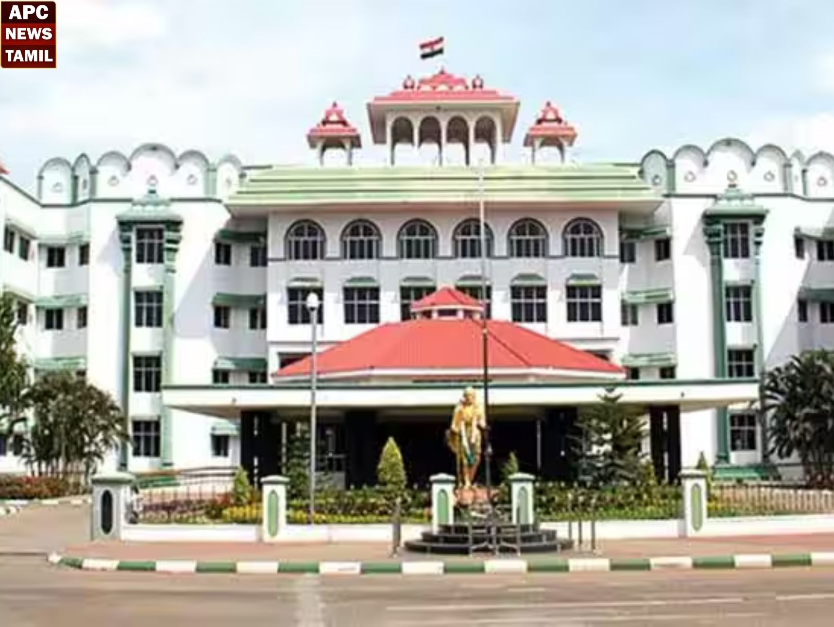 apc_news_tamil's tweet card. நீதிமன்றத்தில் சாட்சியம் அளித்தவரை கொலை செய்த வழக்கில் ஒருவருக்கு தூக்கு தண்டனையும், 4 பேருக்கு ஆயுள் உறுதி செய்து உயர் நீதிமன்ற மதுரை கிளை உத்தரவு