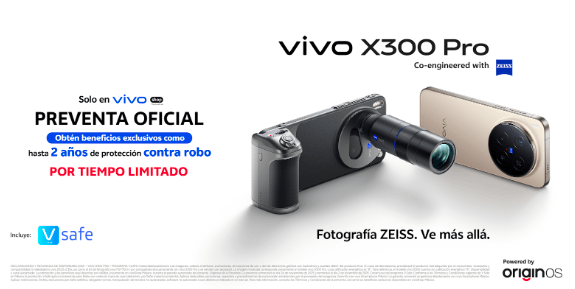GeekZillaTech's tweet card. La Serie X está oficialmente de vuelta en México y lo hace con todo: vivo anunció hoy el inicio de la preventa del nuevo vivo X300 Pro, su smartphone más