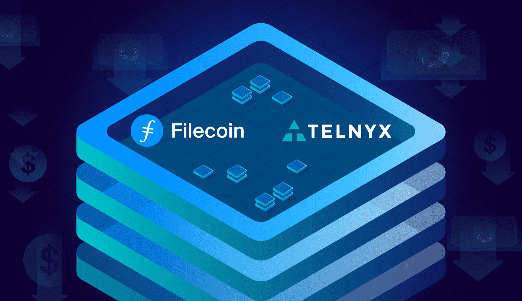 Filecoin's tweet card. Telnyx worked with the Filecoin team to build Telnyx Storage to make it easy for customers to transition their development teams from using S3 services.