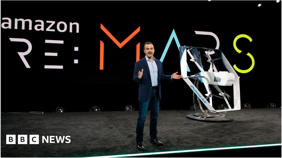 thinkfutureFAST's tweet card. The company said it would begin flying packages to customers soon - though has not yet said where.