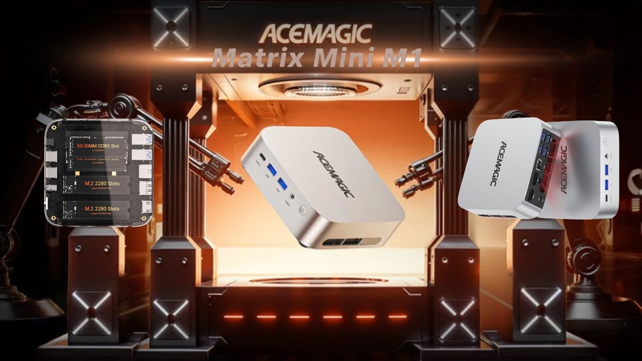 ShowcaseCreate's tweet card. AceMagic Matrix Mini M1 Review: Ultimate All-In-One for Triple 4K...