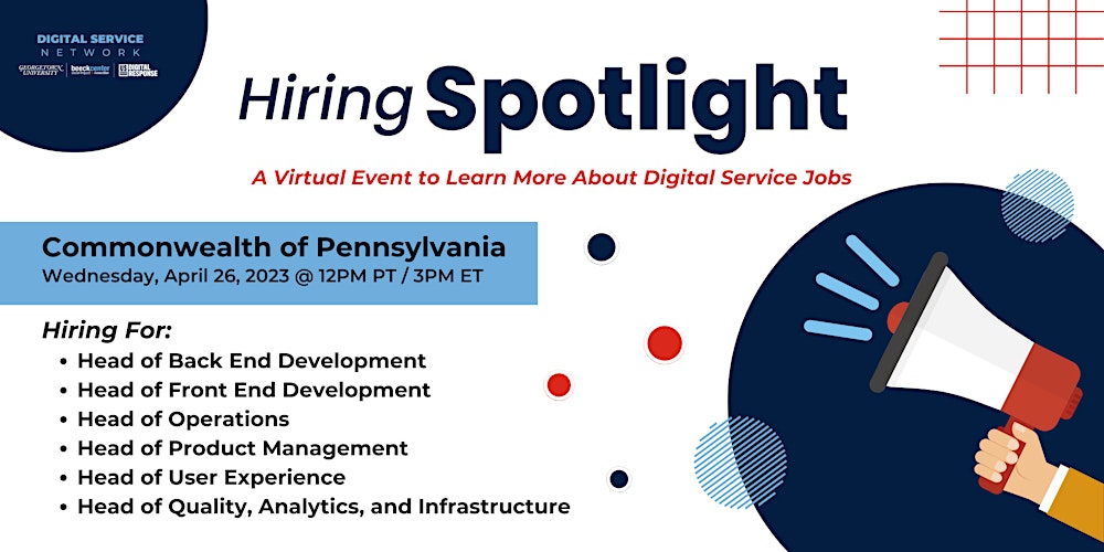 themightychris's tweet card. Join the DSN for a virtual info session for exciting roles that will shape the future of digital service for Pennsylvania constituents!
