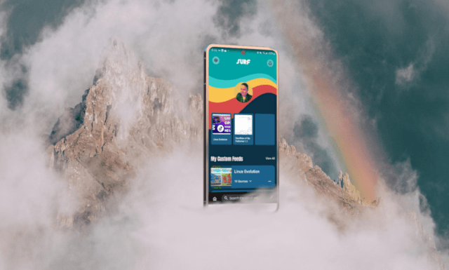WeDistributeOrg's tweet card. Flipboard has unleashed Surf, a new kind of social app that combines a Feed Reader with a Feed Builder, with Social Interactions sprinkled in.