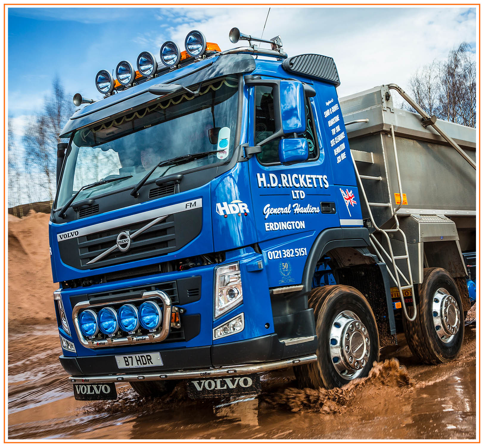 HaulTech's tweet card. H D Ricketts LTD has continuously used HaulTech's Transport Management Software to support and further their business growth.