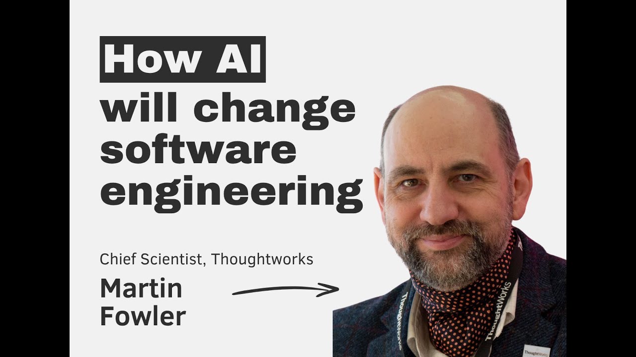 NunoEngineering's tweet card. How AI will change software engineering – with Martin Fowler