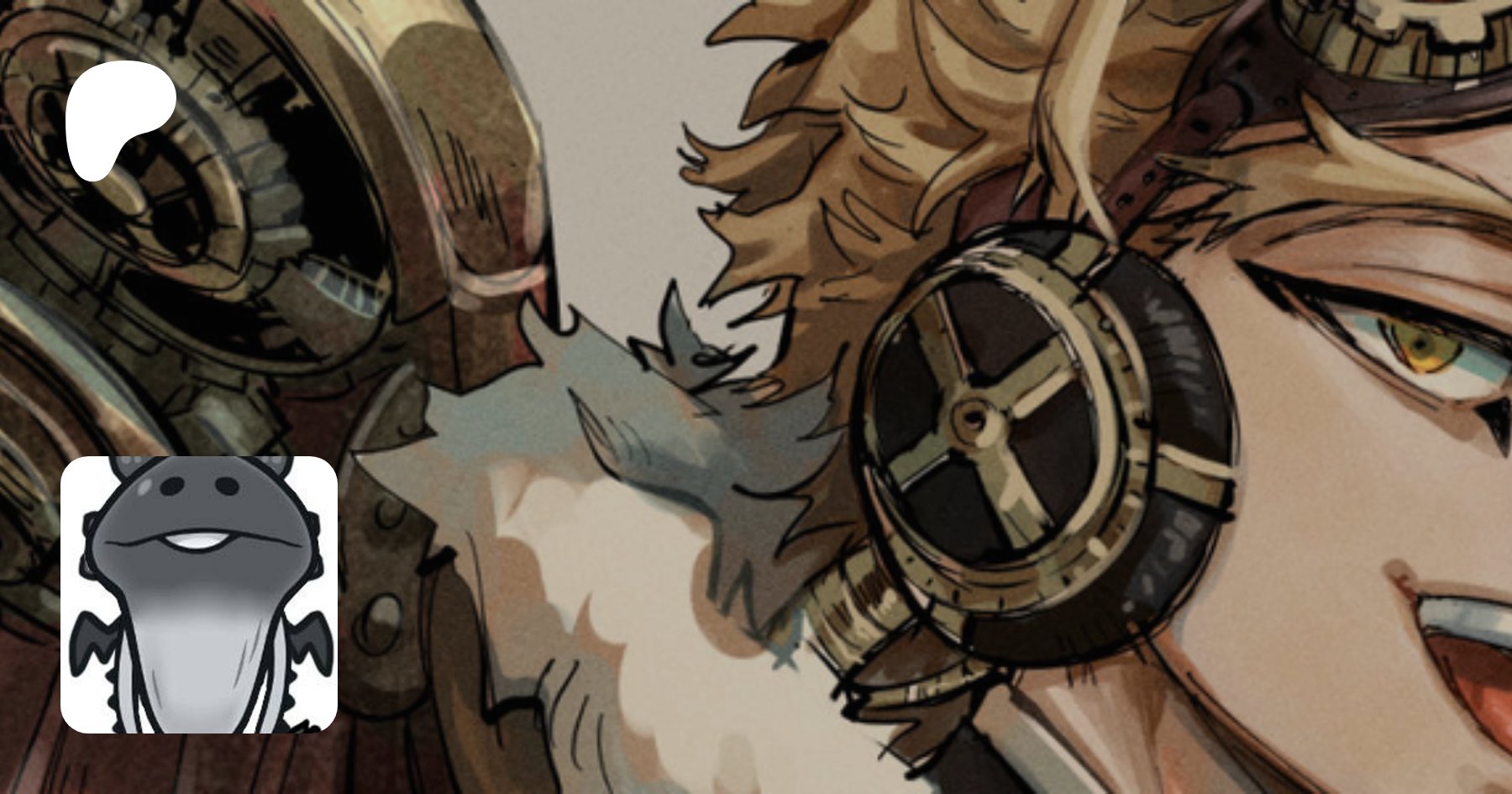 kadeart's tweet card. Creating illustrations