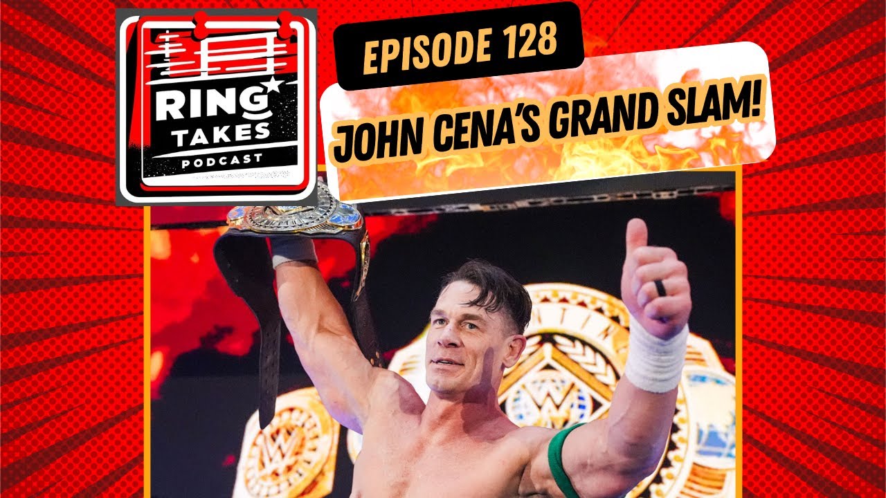 RingTakes's tweet card. John Cena's Grand Slam! #wwe #espn #wrestling #reaction #johncena...