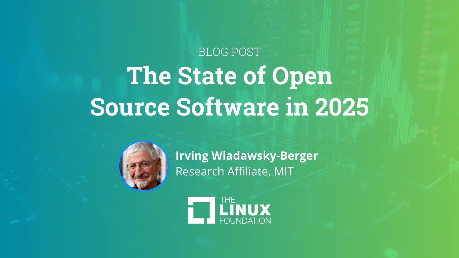 davilagrau's tweet card. Irving Wladawsky-Berger discusses the latest Linux Foundation research report, The State of Global Open Source 2025.