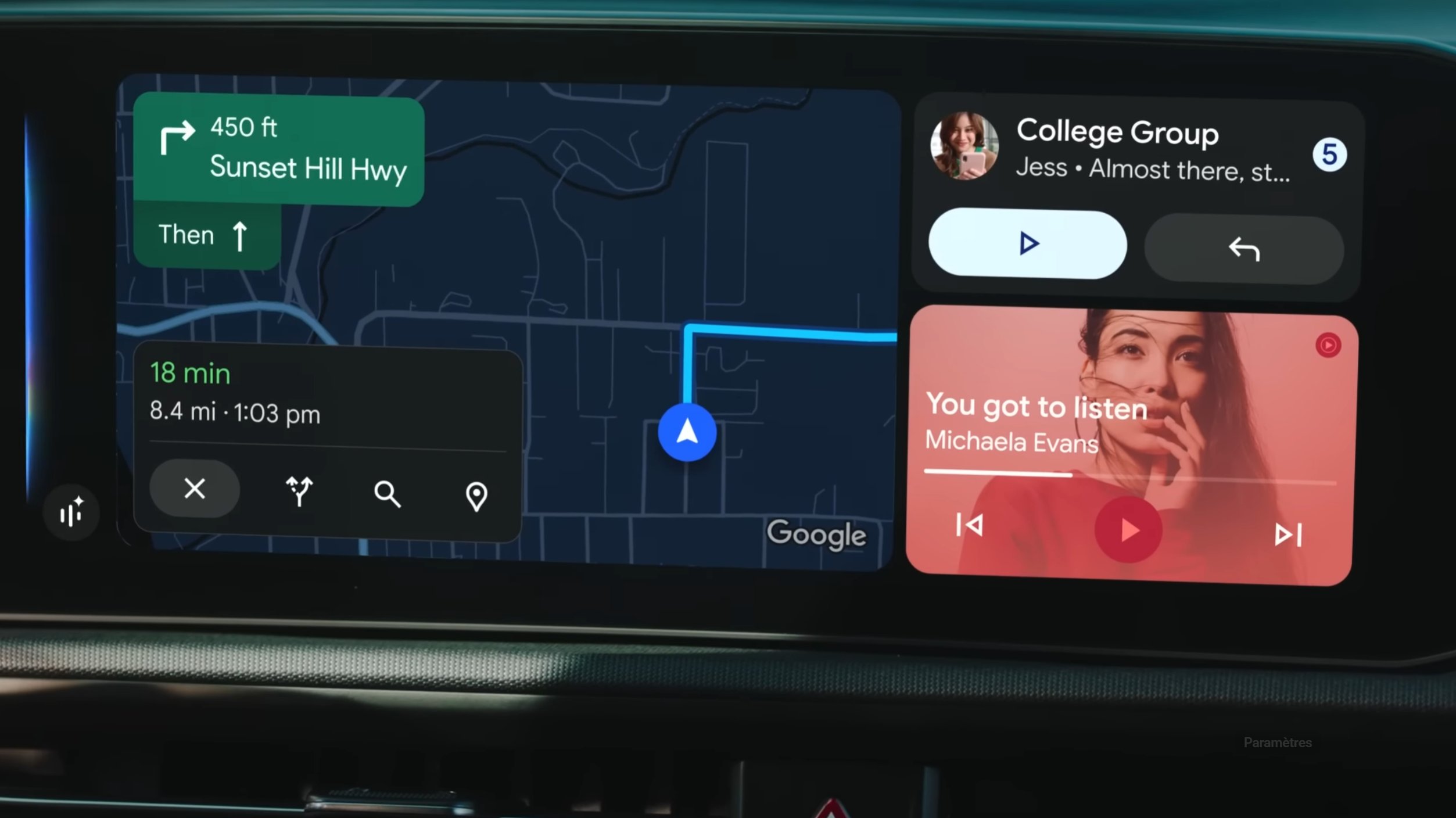 ChromebookLive's tweet card. Des astuces Gemini pour Android Auto : alors que l'assistant intelligent génératif Gemini entame son déploiement sur les tableaux de bord...