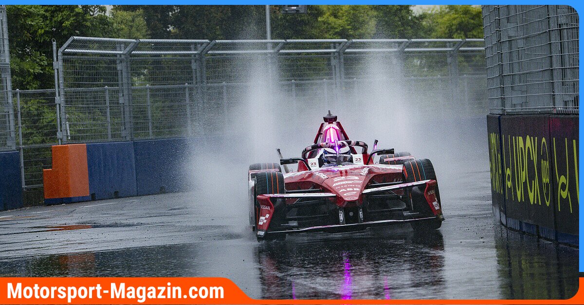 MSM_Online's tweet card. Die Formel E reagiert auf die Wettervorhersage in Shanghai: Zeitplan für Sonntagsrennen kurzfristig angepasst. Chance für Auftaktsieger Maximilian Günther und Porsche?