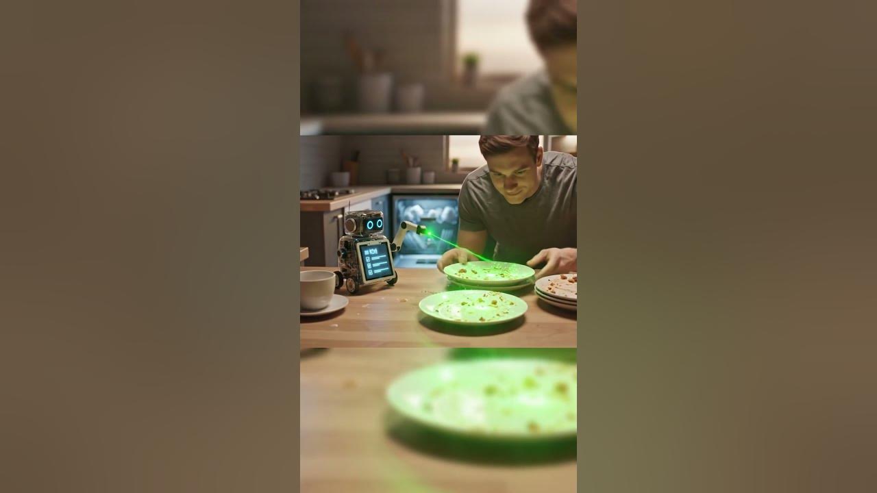 TeamEdueng's tweet card. ESP32 Dishwasher Coach – Plates in Formation 🧽📋