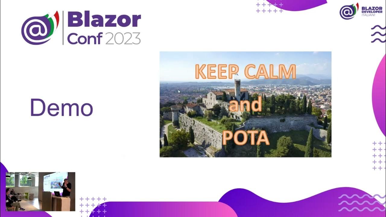 blazordevita's tweet card. BlazorConf 2023: BDD in Blazor using SpecFlow - Alberto Acerbis