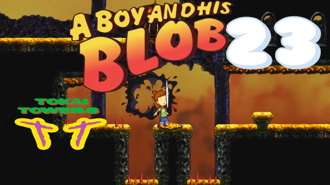 guantokai's tweet card. Tokai Towers - A Boy and His Blob Floor 23) As John Cena Once Said...