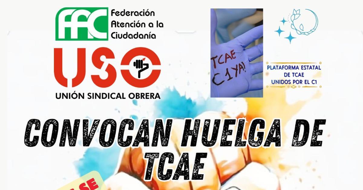 _infoLibre's tweet card. En España hay más de 100.000 TCAE trabajando en esta situación que consideran "una desigualdad retributiva y profesional injustificable”