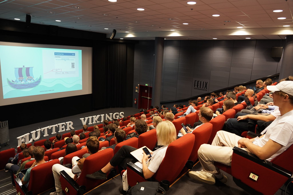 FlutterVikings's tweet card. Flutter Vikings - Sept 2022 - OSLO Norway