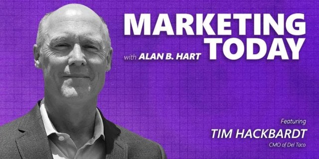 timhackbardt's tweet card. Tim Hackbardt’s professional journey has included ventures into consulting, advertising, and even broadcasting, but his path repeatedly brought him back to Del Taco, where he is now CMO. Del Taco i…
