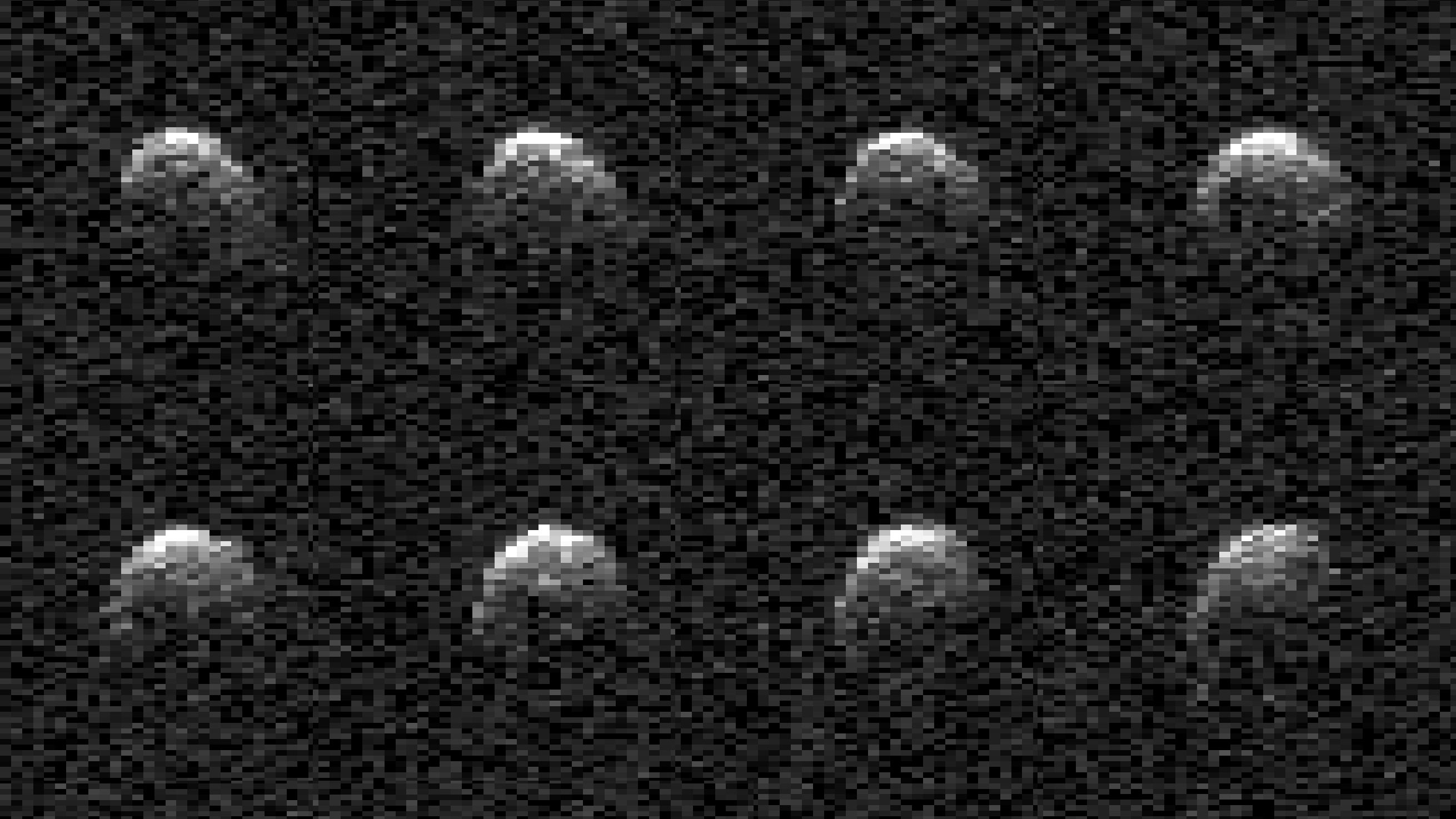 LogiclabX's tweet card. During the close approach of 2008 OS7 with Earth on Feb. 2, the agency’s Deep Space Network planetary radar gathered the first detailed images of the