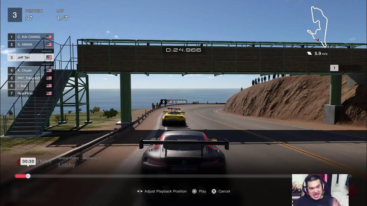 CSLKevin's tweet card. Round #7 : Grand Valley Highway (GVH) - Malaysian eRacing League...