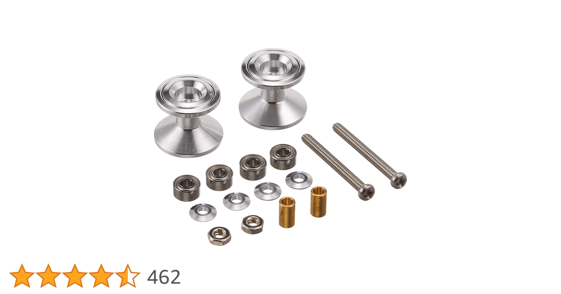 89ecd0a368d748f's tweet card. 13mmと12mmのローラーを一体化したアルミ製ローラー。 ふだんは下の13mmローラーがフェンスと接触し、コーナーでマシンが傾いた時は上の12mmローラーがフェンスに接触。 スタビライザー効果を発揮して転倒を防止。 ミニ四駆PRO、ミニ四駆各車で使用可能。 アルミ製一体型2段ローラー 520ベアリング4個付き。 ※この商品はミニ四駆用のパーツです。ミニ四駆本体は含まれません。 ※組み立てに...