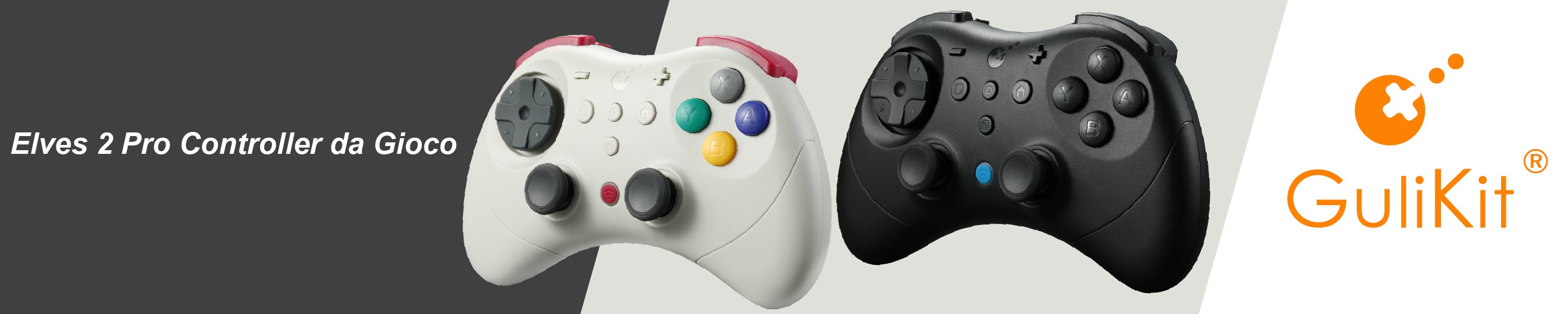 GuliKitDesign's tweet card. Scopri i controller da gioco GuliKit ufficiali con joystick Hall Effect, design ergonomico e compatibilità multipiattaforma.