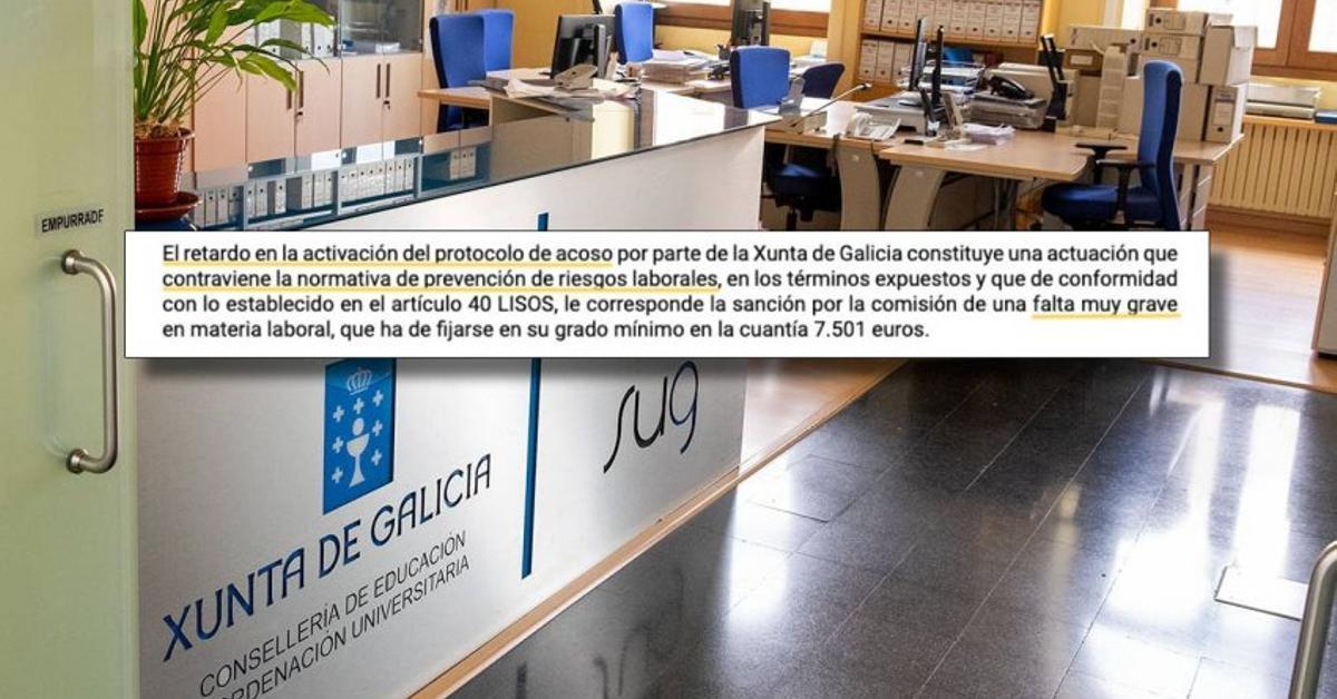 _infoLibre's tweet card. La Xunta deberá indemnizar a una profesora por tardar más de ocho meses en activar el protocolo de acoso laboral tras una denuncia