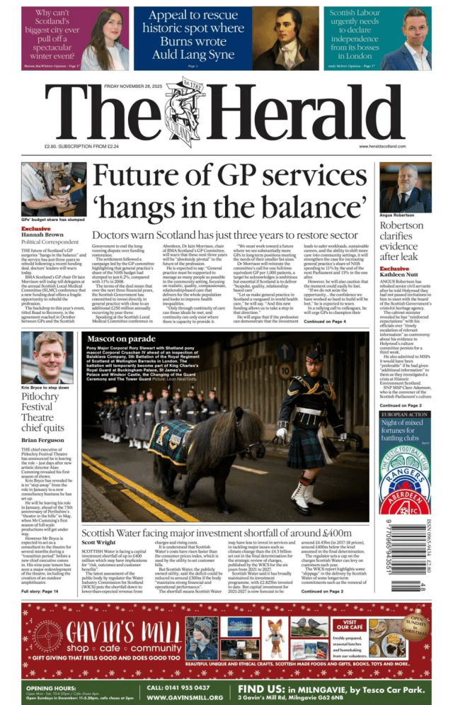 ProfJWR's tweet card. Professor John Robertson OBA The BMA Scotland really needs to think about their relationship with the Scottish Government before they start making claims like the above. Specifically on GP supply a…