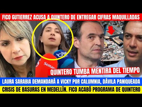 LEONARDOREINAG3's tweet card. LAURA SARABIA DEMANDARÁ A VICKY. FICO GUTIERREZ EN CRISIS CON BASURAS...