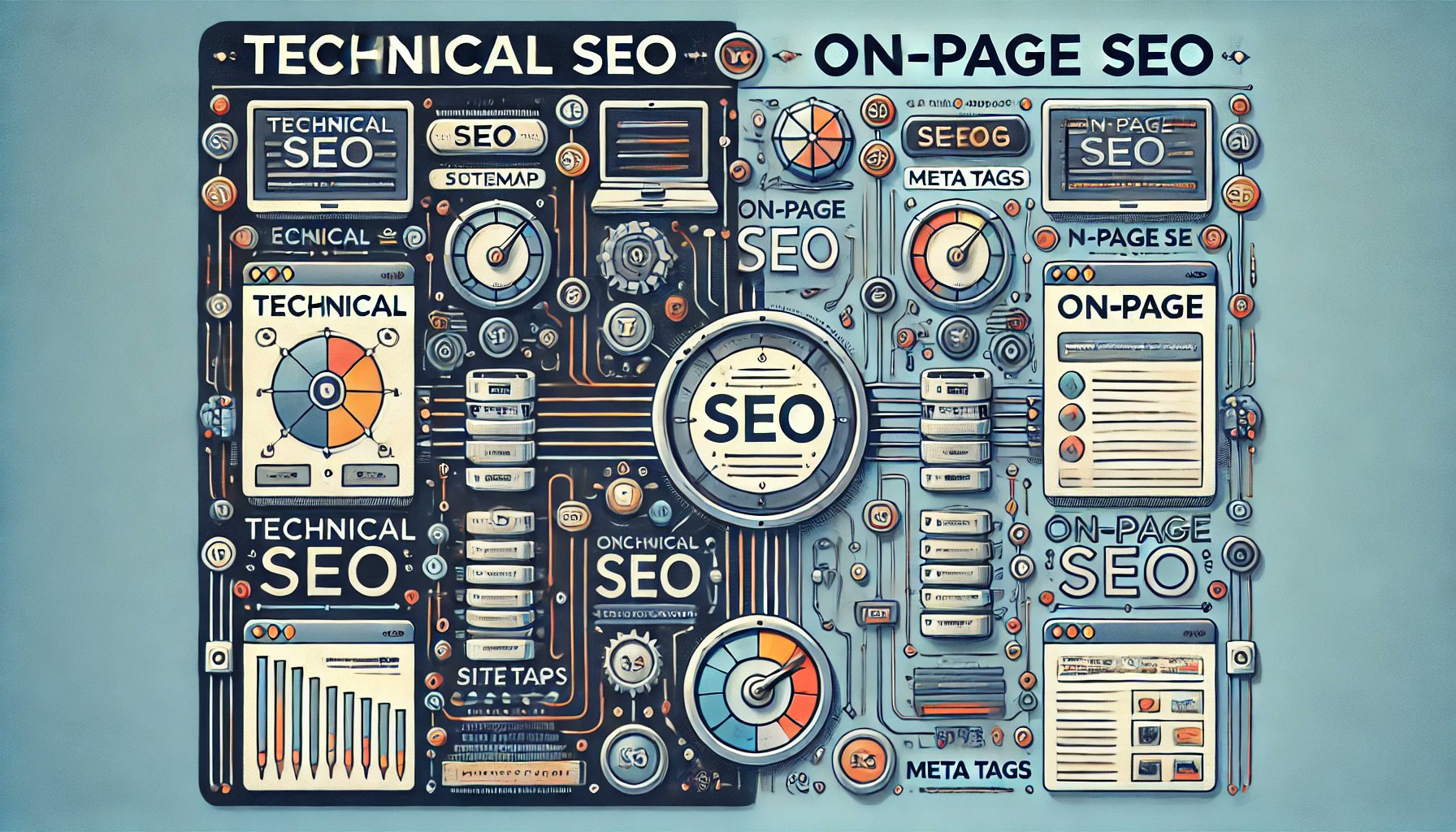imasterwebcom's tweet card. Technical SEO vs. On-Page SEO: Understanding the Differences Captivating Introduction Search engine optimization (SEO) is a crucial aspect of digital