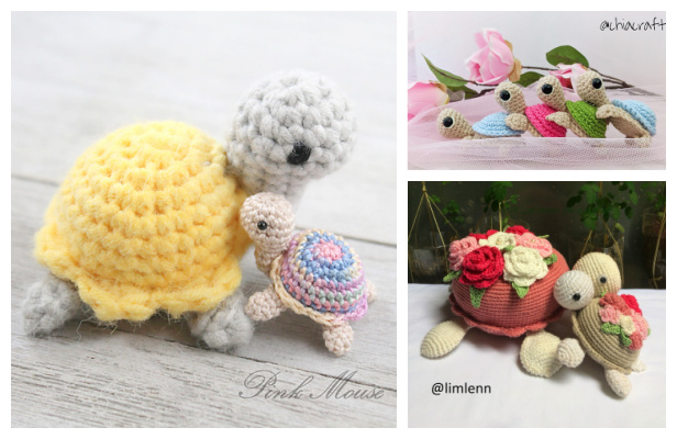 MWFunFactory's tweet card. Crochet Little Turtle Amigurumi Free Patterns