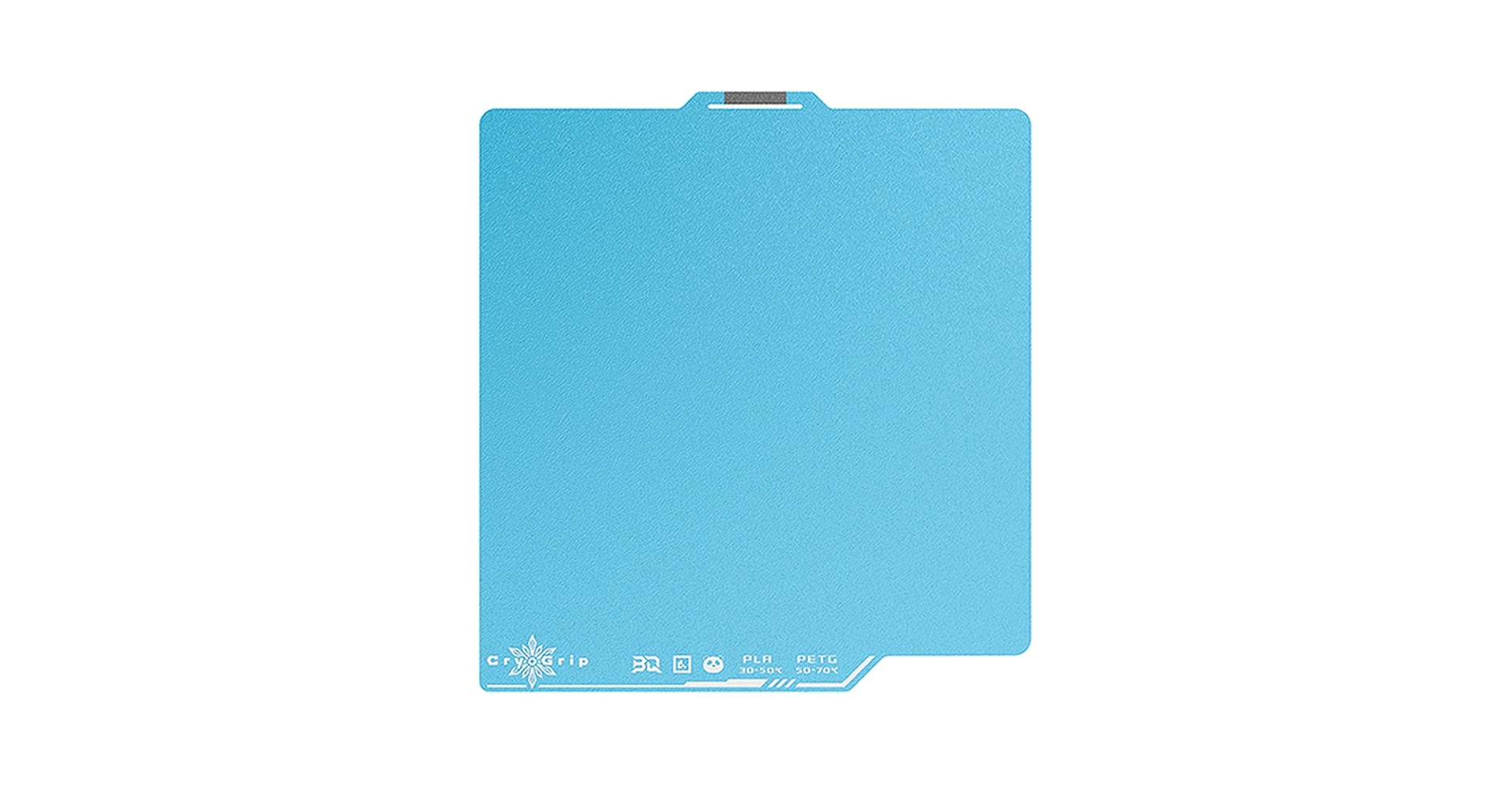 BigTreeTech's tweet card. BIQU CryoGrip Pro Frostbite Panda Build Plate for Bambu-Lab P1S/P1P/P2S/X1C/X1E/A1 257x257mm Room Temperature Print Double Sided Upgrade Plate Removable Surface Platform