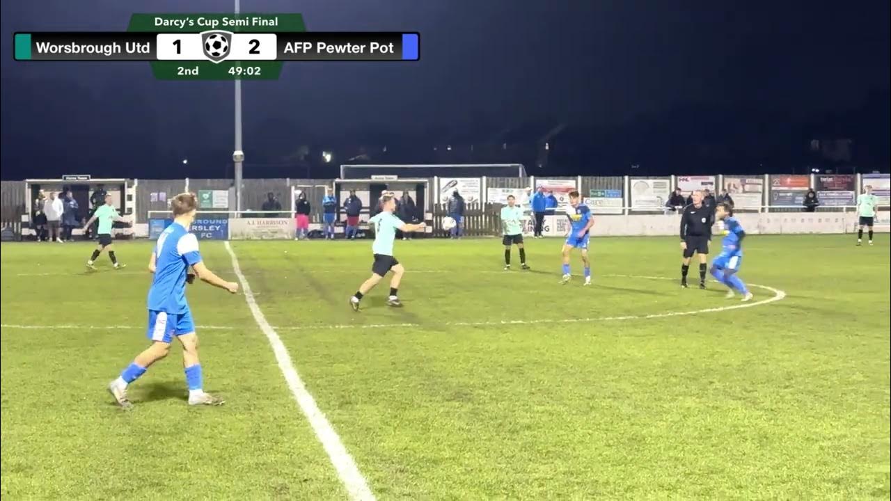 myfootiefix's tweet card. Worsbrough United vs AFP Pewter Pot | Darcy’s Cup Semi Final | 26...