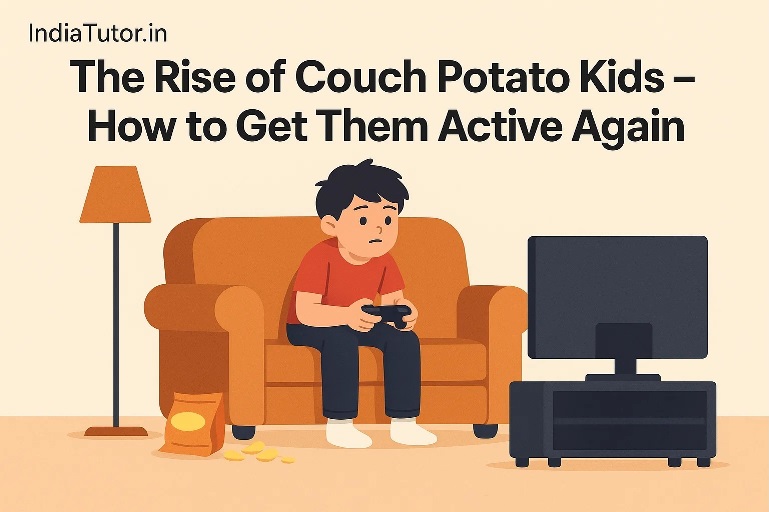 IndiaTutor_in's tweet card. The Rise of Couch Potato Kids – How to Get Them Active Again Blogs India Tutor - Learn Teach Grow with India's leading Tutoring Platform
