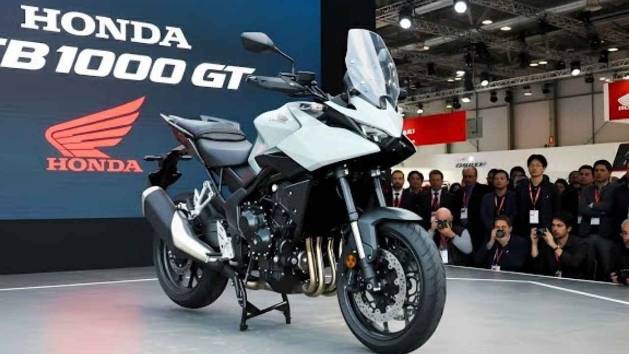 TECHFORU007's tweet card. Honda is getting ready to launch a new motorcycle called the CB1000 GT, which is expected to arrive in 2026. This bike is built on the same base as the CB1000