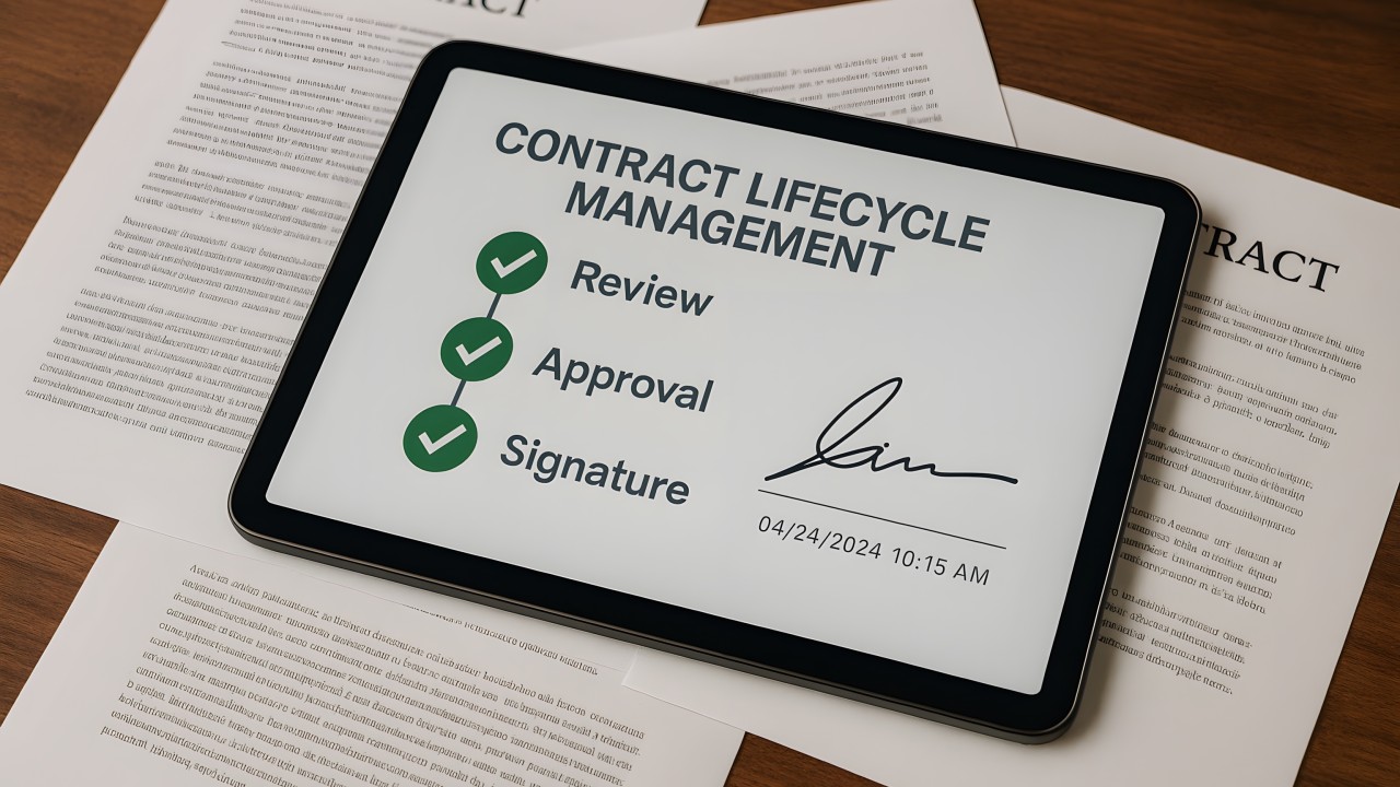 sutisoft's tweet card. Are you bogged down by the number of contracts that you are responsible for managing? Do you ever get to the end of a contract, thinking, “Yes! I am finally done,” just to have to start all over...