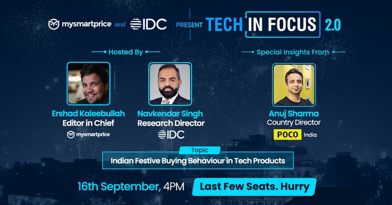 mysmartprice's tweet card. Checkout this event on Airmeet