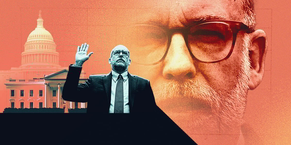 propublica's tweet card. Reporter Andy Kroll explains Vought’s rise from a congressional staffer to the man piloting everything from Trump's layoffs and agency closings to his shutdown strategy, controlling the fate of...