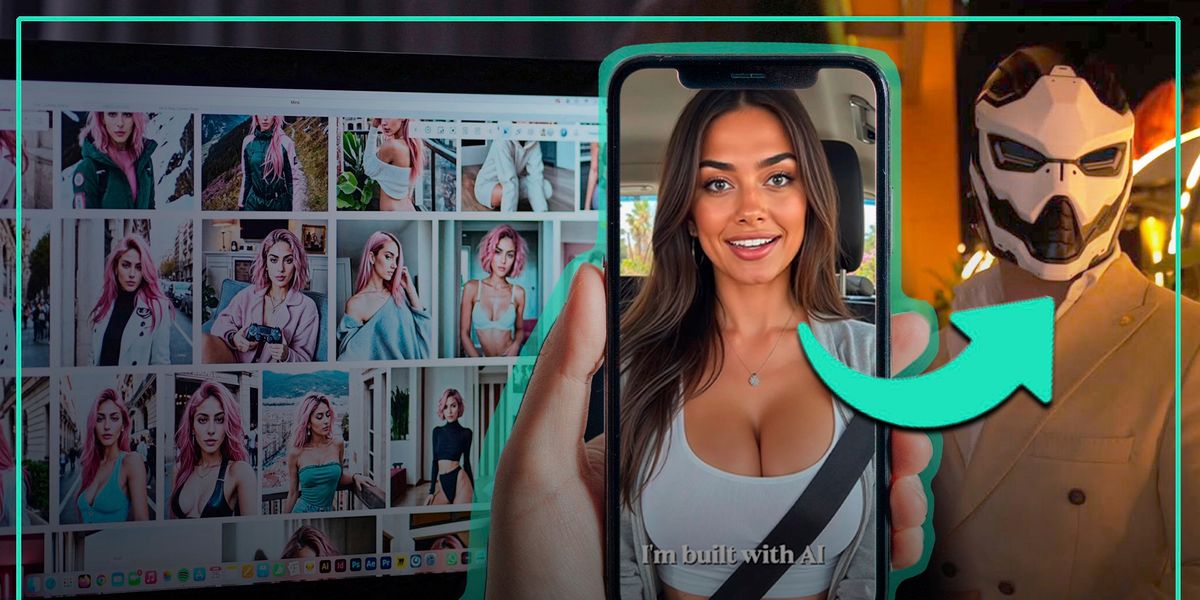 SPIEGEL_Netz's tweet card. Emily Pellegrini zeigt sich ihren 350.000 Followern häufig im Bikini. Dem Mann, der sie mittels KI erschaffen hat, bringt sie viel Geld ein. SPIEGEL-Redakteurin Angela Gruber berichtet über den...