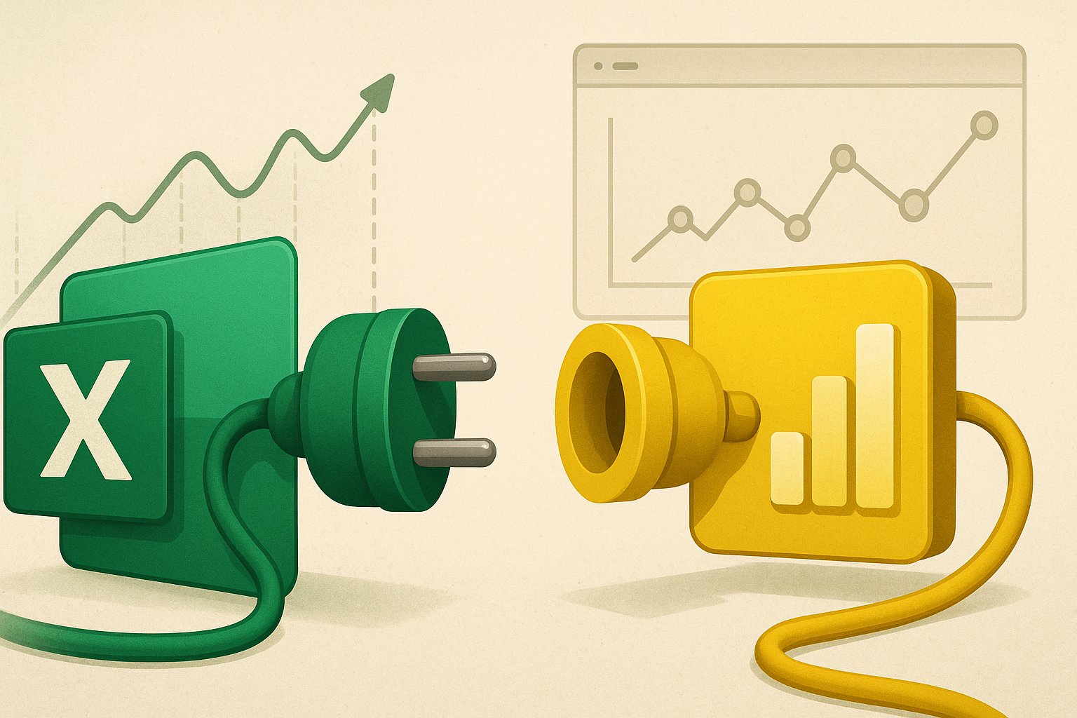 ExcelDemy's tweet card. In this tutorial, we will show the steps of connecting Excel to your Power BI datasets where Power BI meets PivotTables.