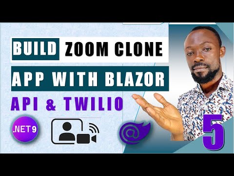 NetcodeHub's tweet card. Build Zoom Cloned with .NET 9 Blazor & Web API - Create Join Meeting...