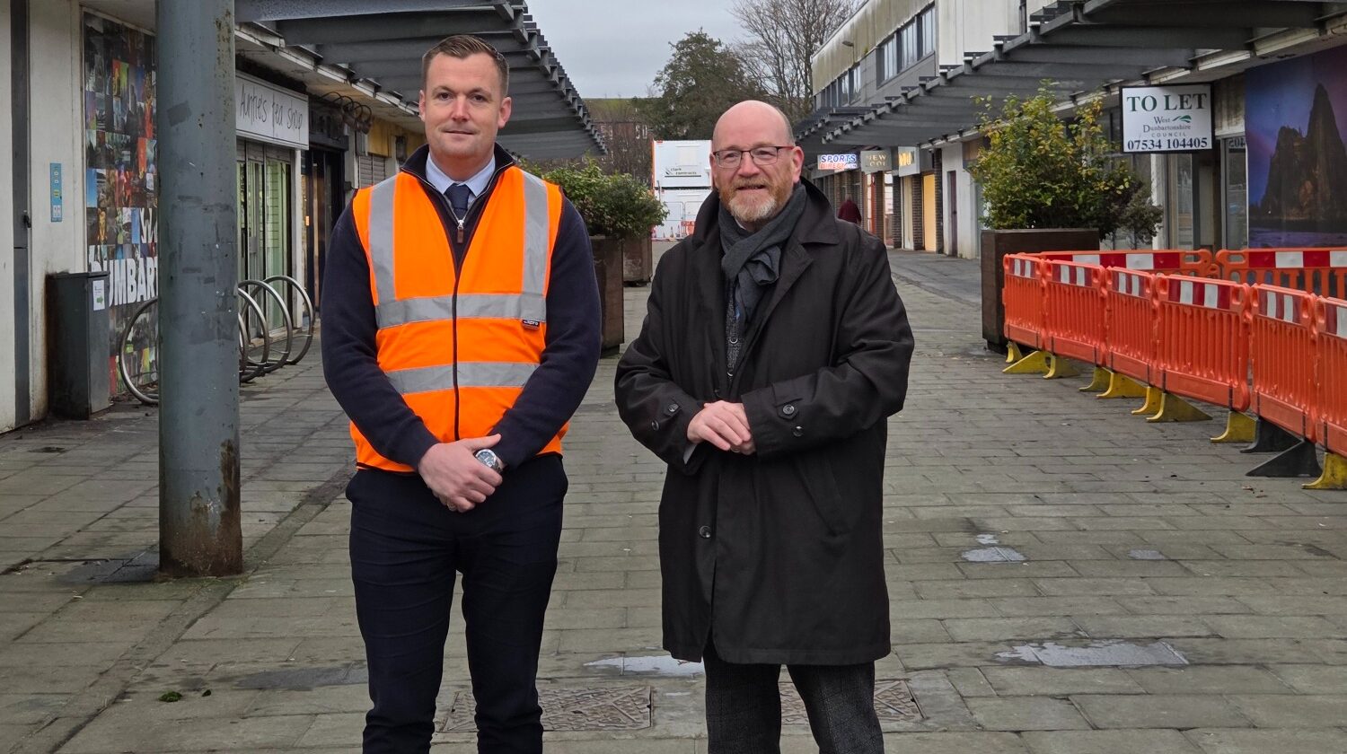 projectscot's tweet card. REDVELOPMENT of the Artizan Centre in Dumbarton town centre has moved to the next stage with work set to improve the appearance of the retail units. Clark C ...